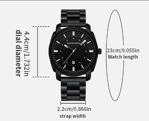 Classic High-quality Men's Luxury Stainless Watch || Waterproof Men's Wristwatch Smart Glam