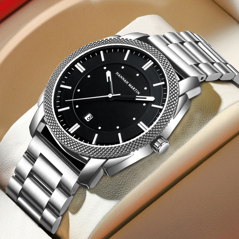 Classic High-quality Men's Luxury Stainless Watch || Waterproof Men's Wristwatch Smart Glam