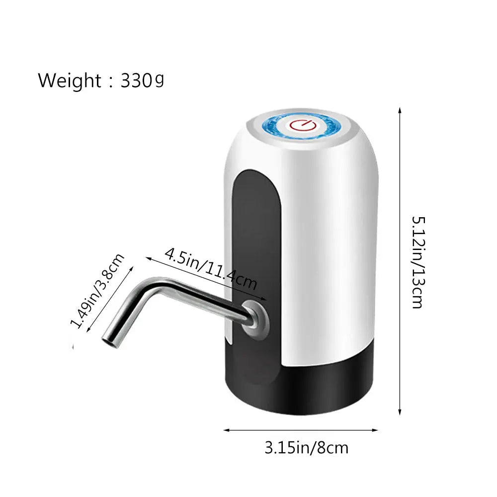 Electric Portable Water Dispenser || USB Rechargeable Water Dispenser Pump Smart Glam